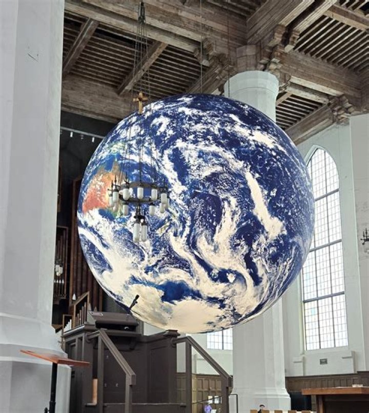 Why is Earth suspended in space?