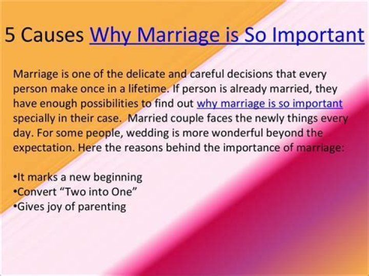 Why is it important to consummate a marriage?