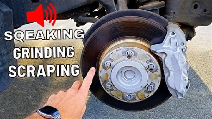 Why is my car making a scraping noise when I brake?