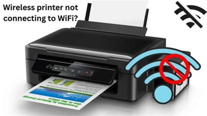 Why is my wireless printer not connecting to WIFI?