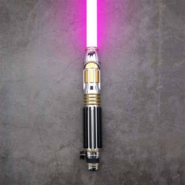Why is only one lightsaber purple?