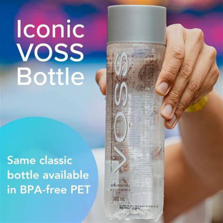 Why is Voss water in a glass bottle?