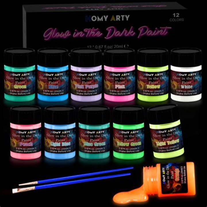 Why isn't my glow in the dark paint glowing?