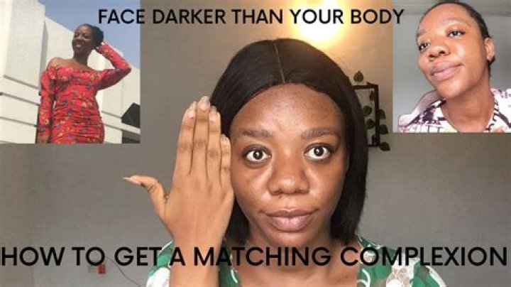 Why my daughter is getting dark?