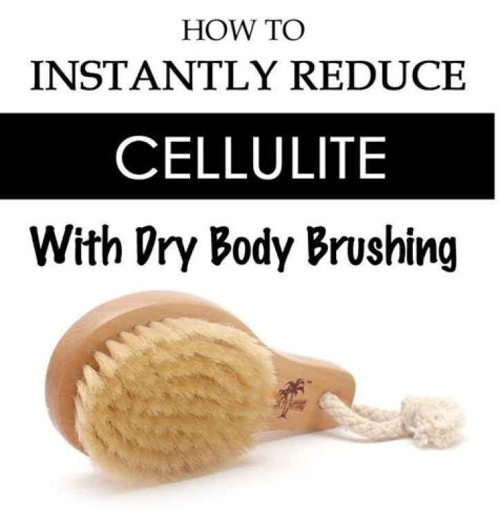 Will dry brushing help cellulite?