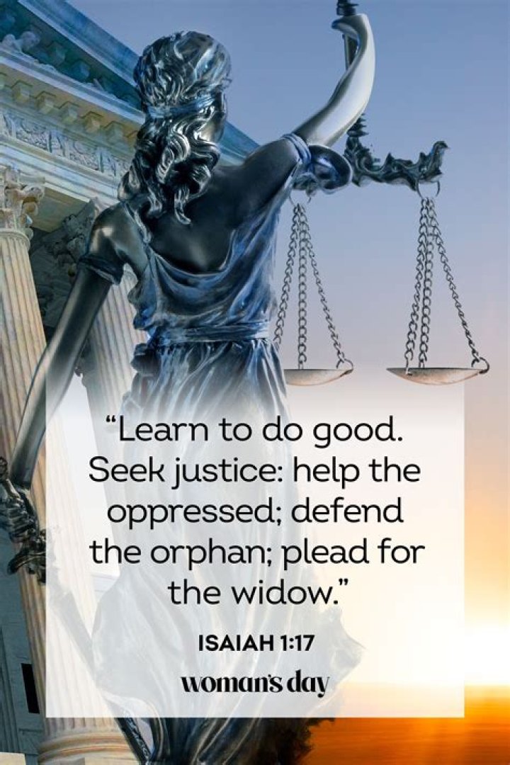 Will God bring justice for me?